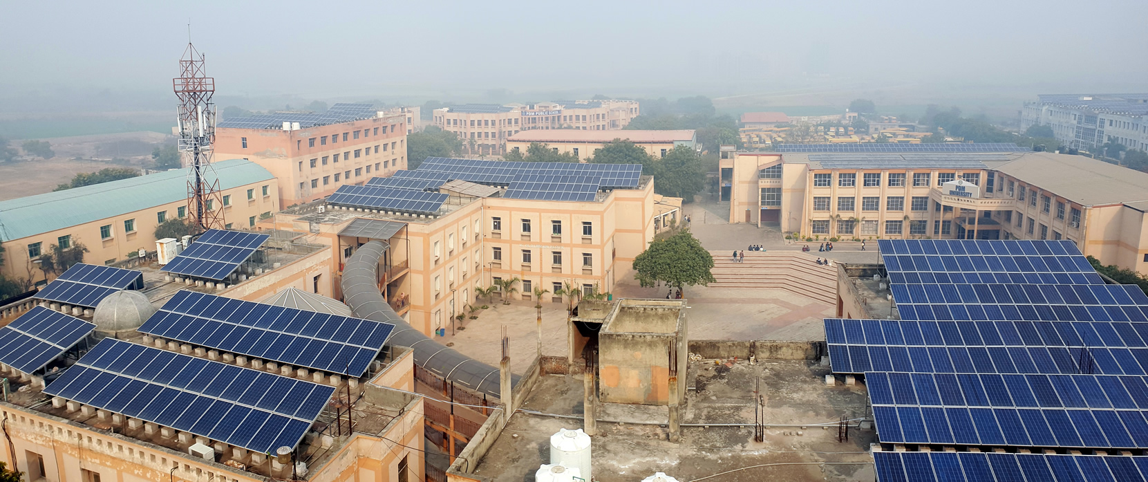 PDM University installs 1.1 MW Rooftop Solar Plant PDM University