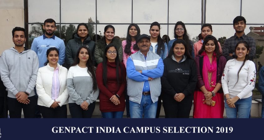 Genpact India Campus Selection 2019