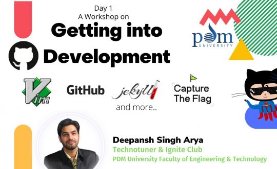 Career Introduction Workshop:Getting into Development