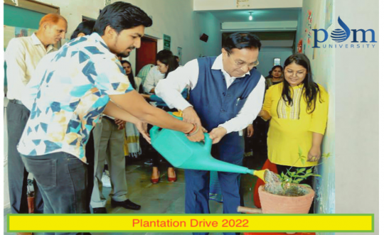 Plantation Drive 2022 & Poster Making Competition