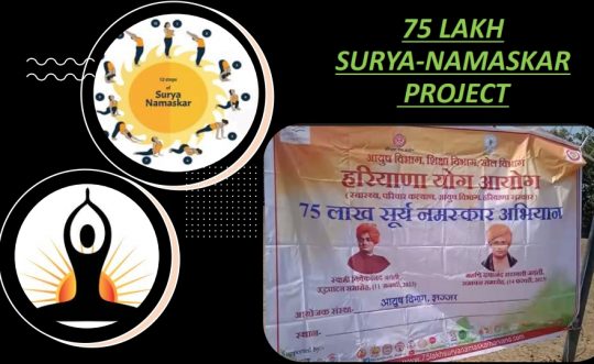 Report on 75 lakh Surya Namaskar Ceremony